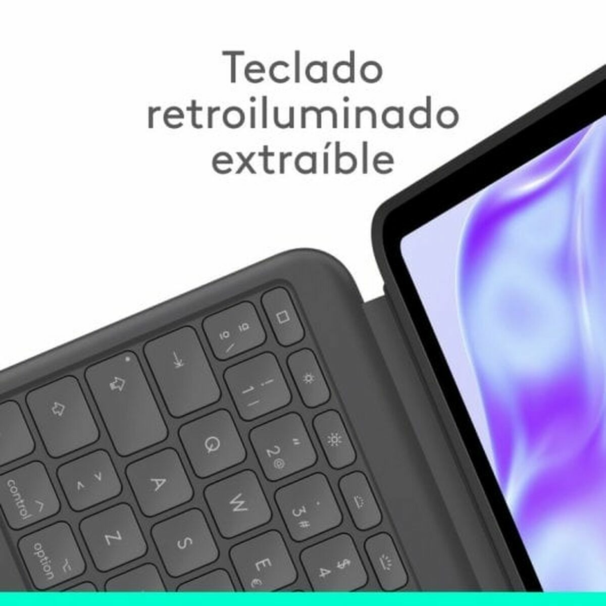 Futrola za Tablet i tipkovnicu Logitech 920-012667 Grafit QWERTY